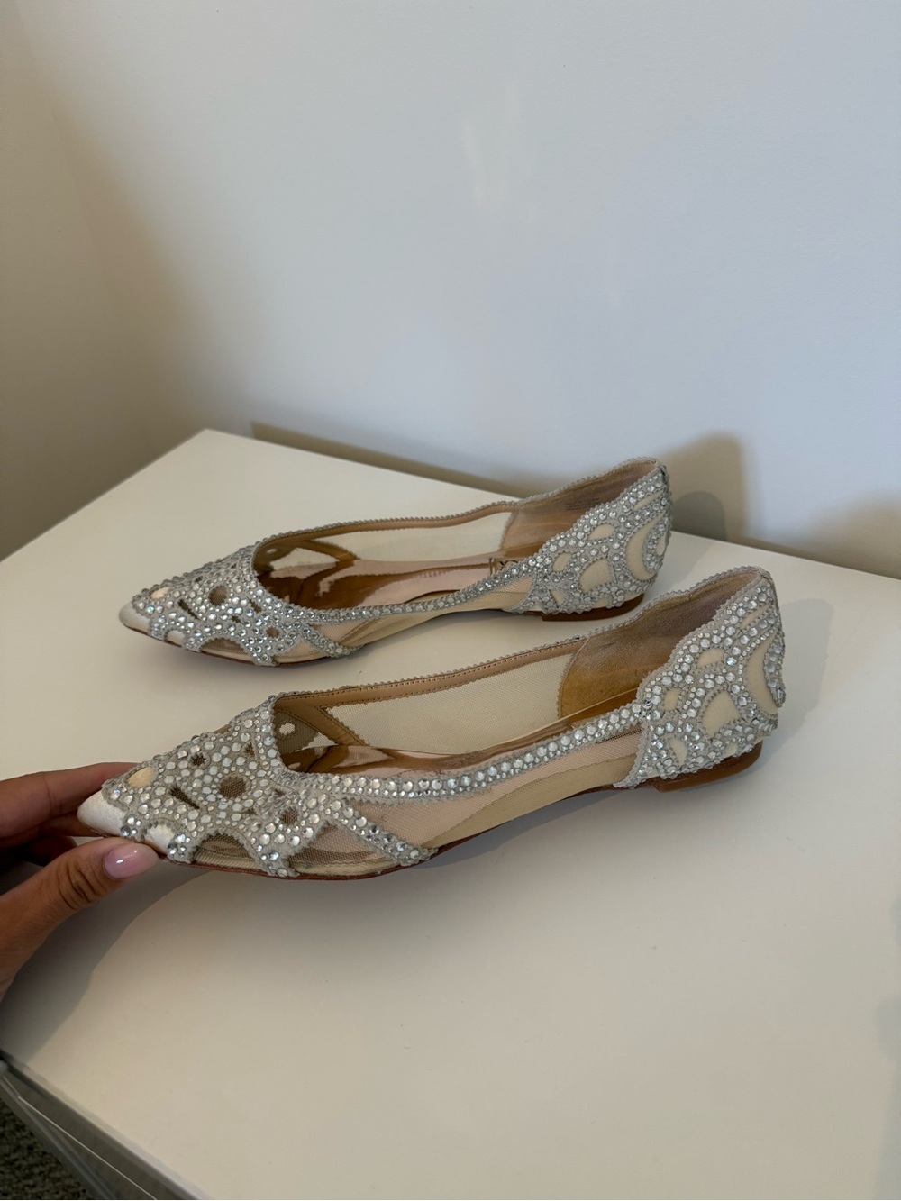 BADGLEY MISHKA GIGI POINTED TOE FLATS - Picture 3 of 10